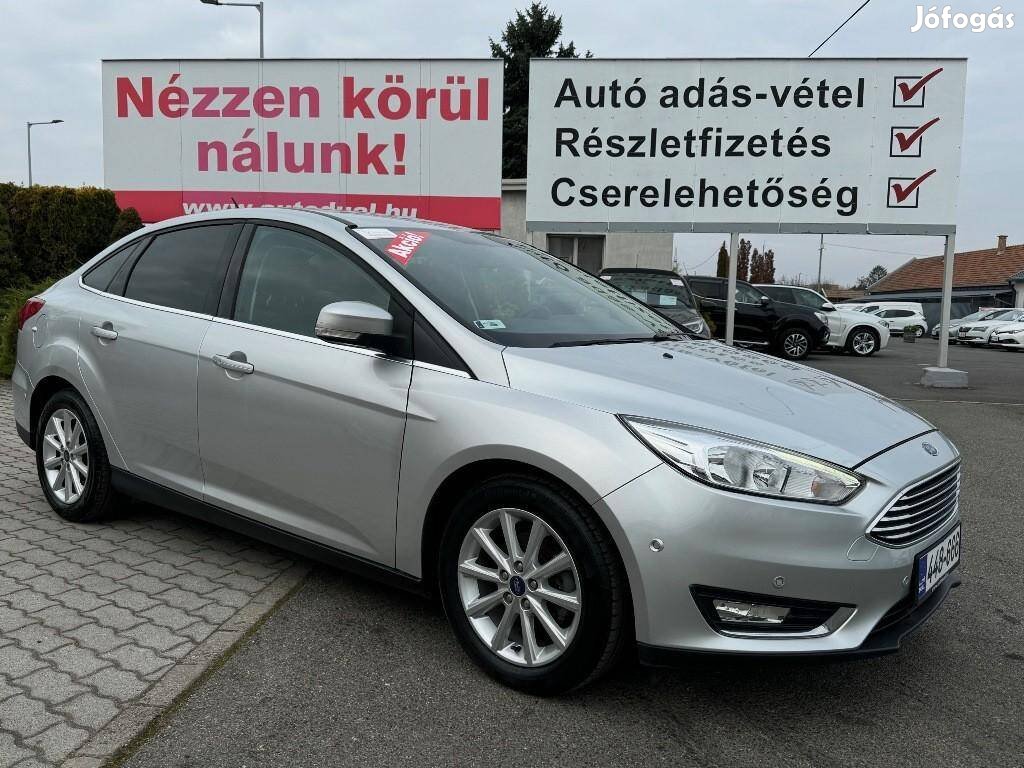 Ford Focus 1.6 Ti-Vct Titanium Magyarországi. S...