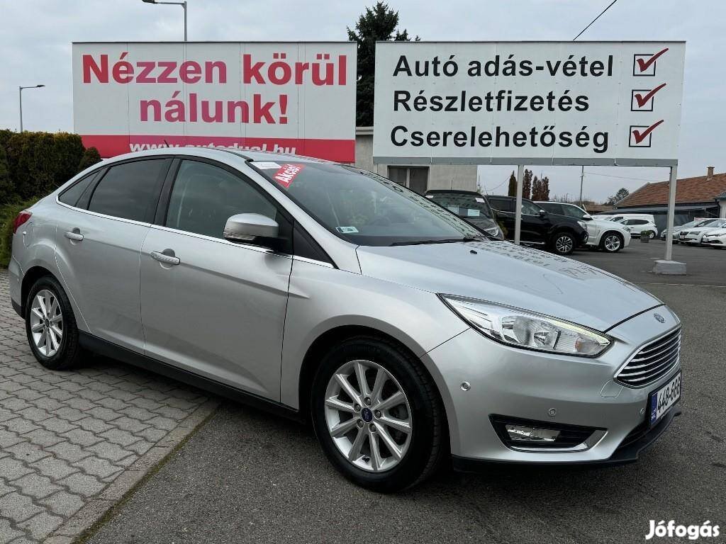 Ford Focus 1.6 Ti-Vct Titanium Magyarországi. S...