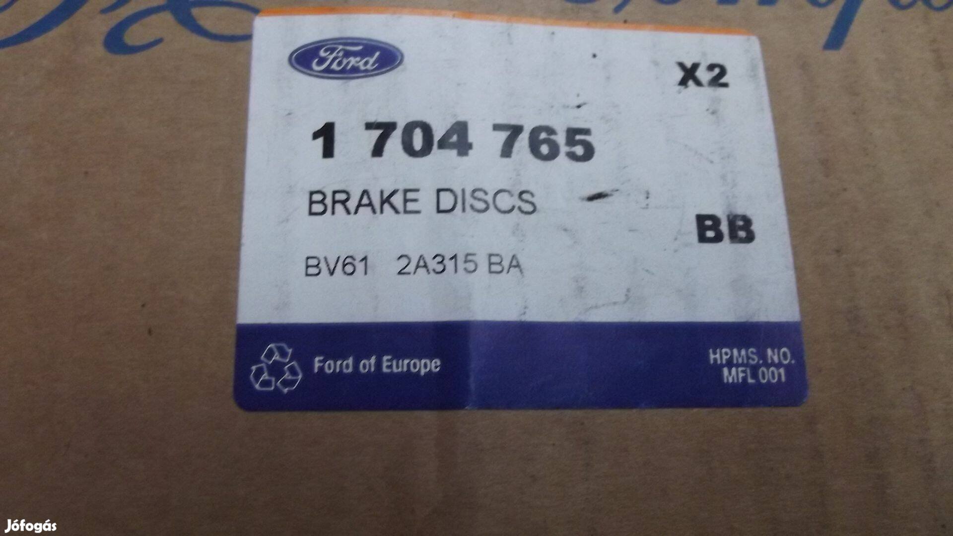 Ford Focus 2011-2015 hátsó féktárcsa garnitúra! 1 704 765