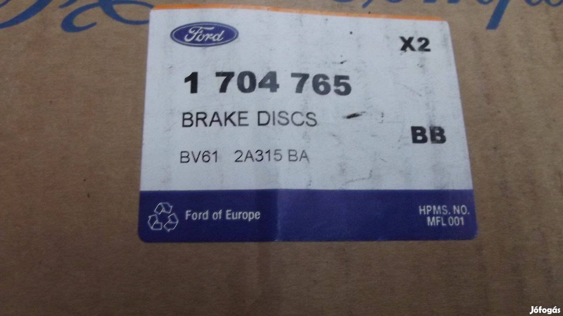 Ford Focus 2011-2015 hátsó féktárcsa garnitúra! 1 704 765