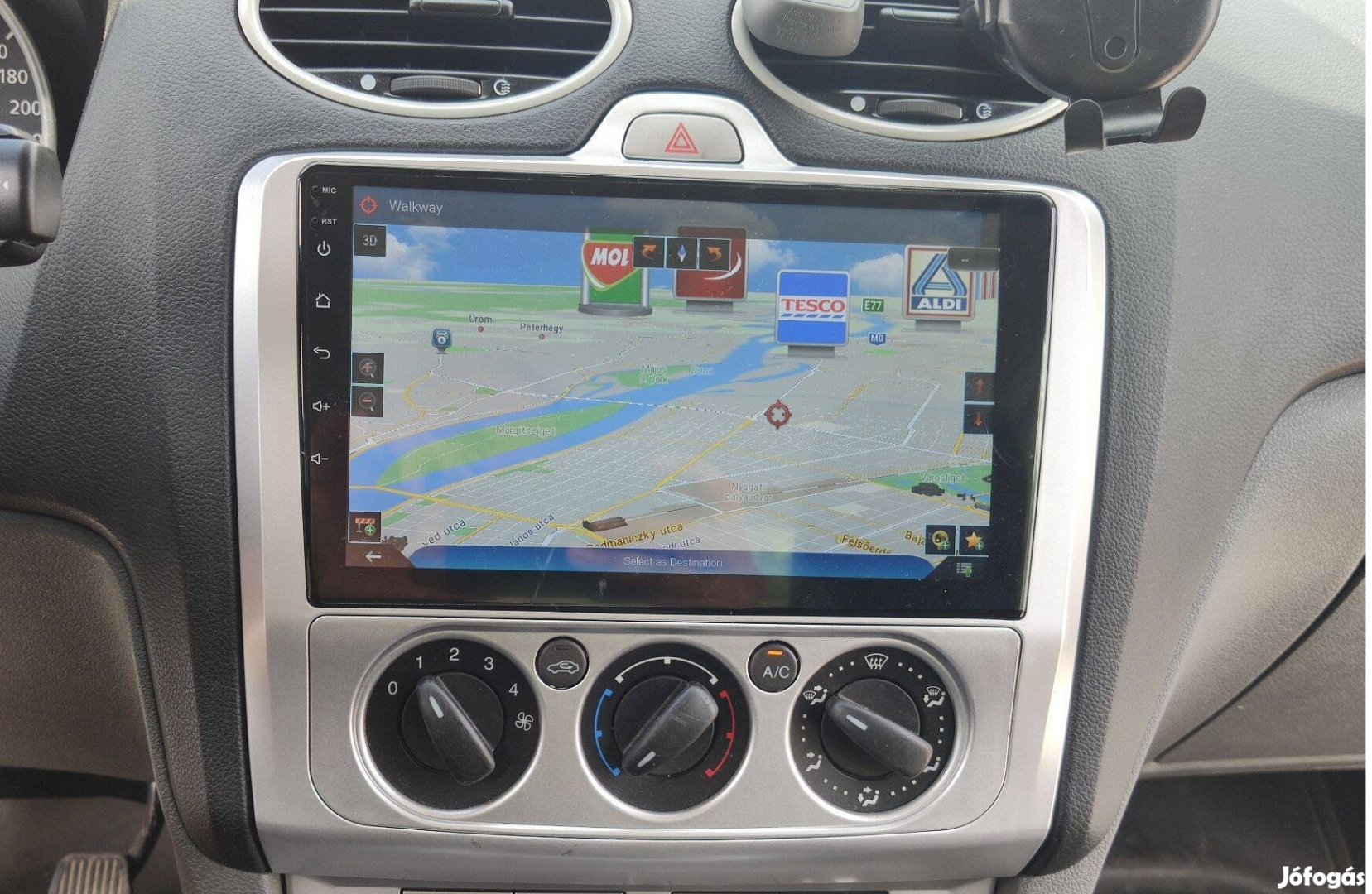 Ford Focus 2Din Rádió Android Multimédia RDS Fejegység Navigáció Hifi