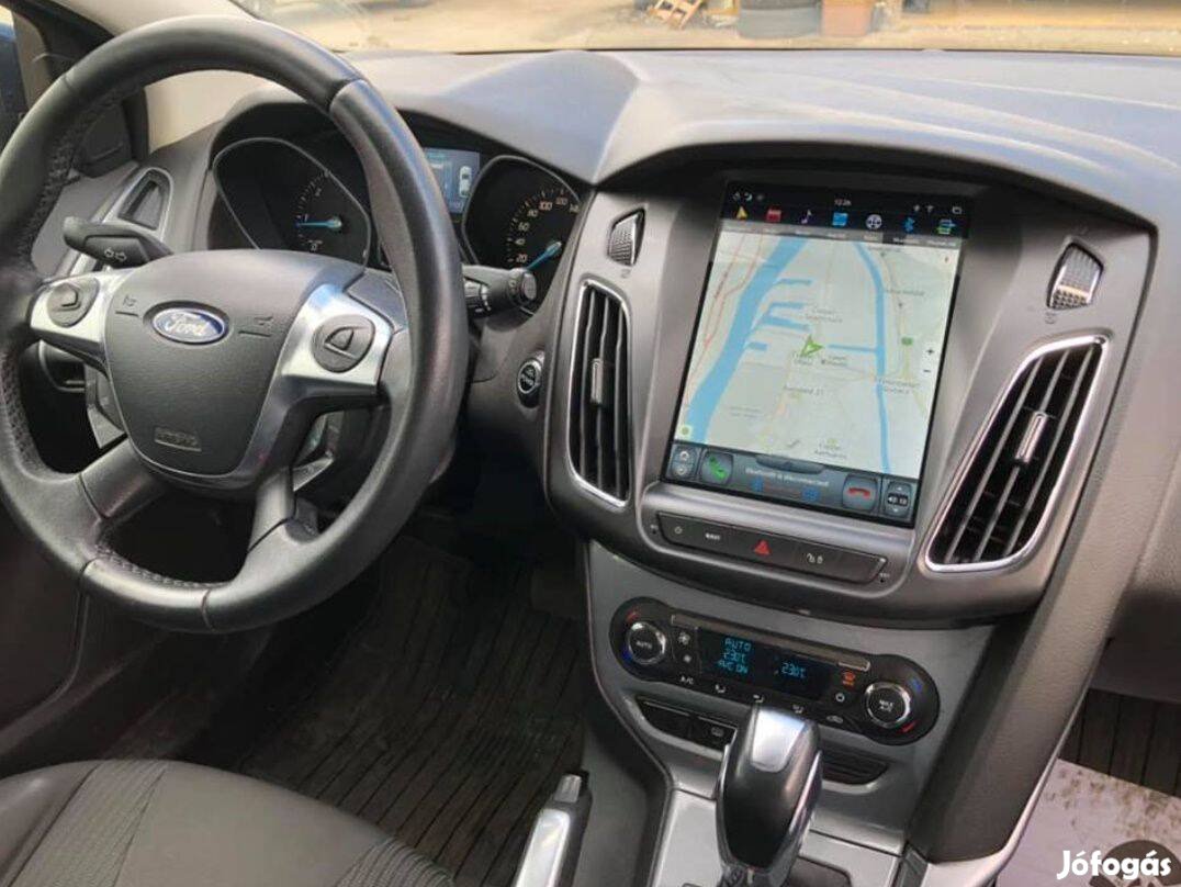 Ford Focus 3 Carplay Multimédia Android GPS Rádió Tolatókamerával