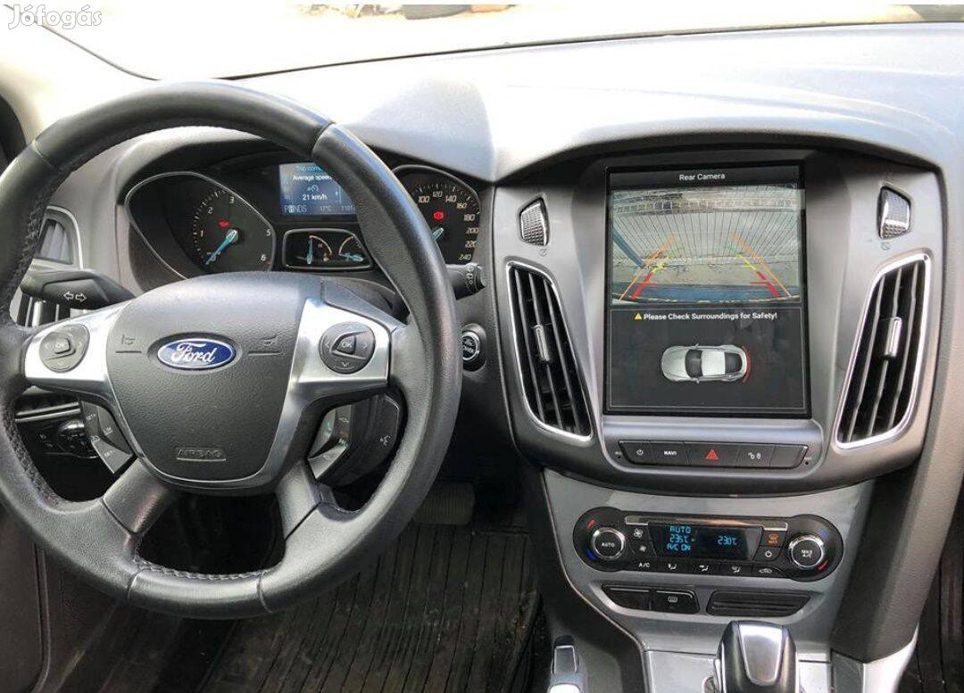 Ford Focus 3 Multimédia Carplay Android GPS Rádió Tolatókamerával