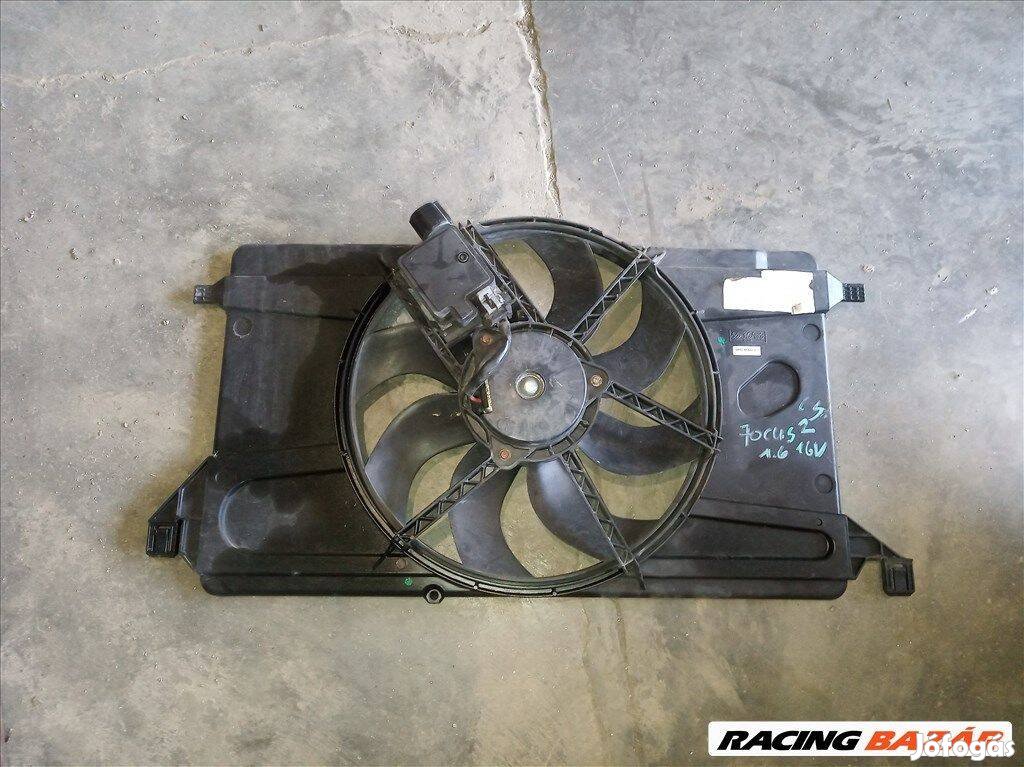 Ford Focus Hűtőventilátor 1.8-2.0 Benzineshez 2011-IG!