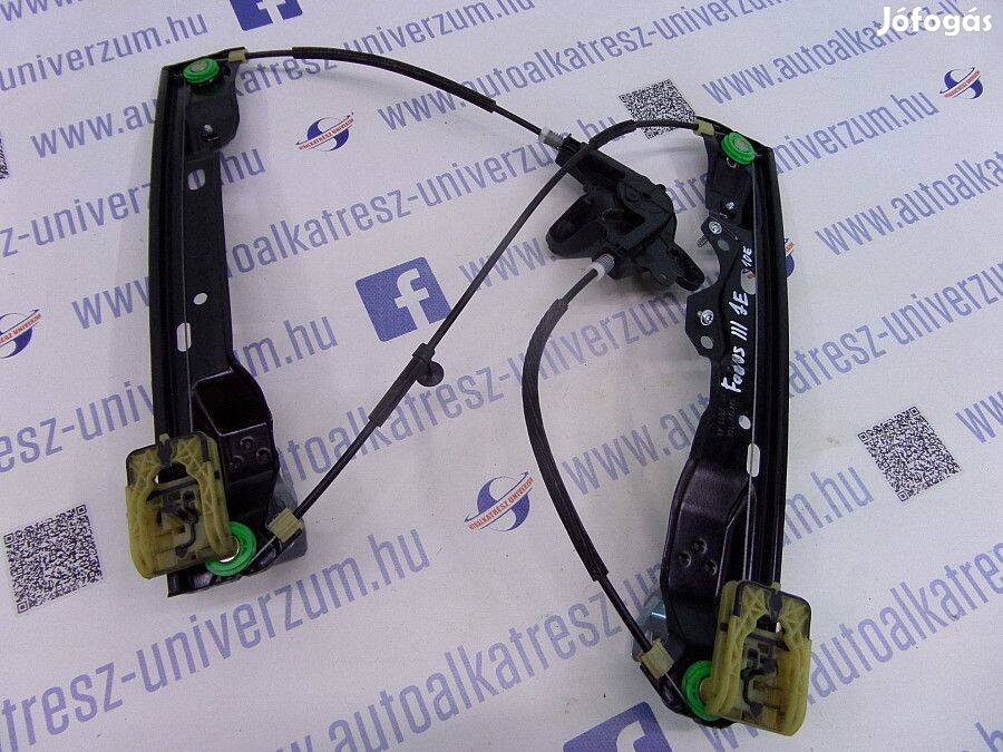 Ford Focus III MK3 Jobb első ablakemelő szerkezet, bontott, gyári, Foc