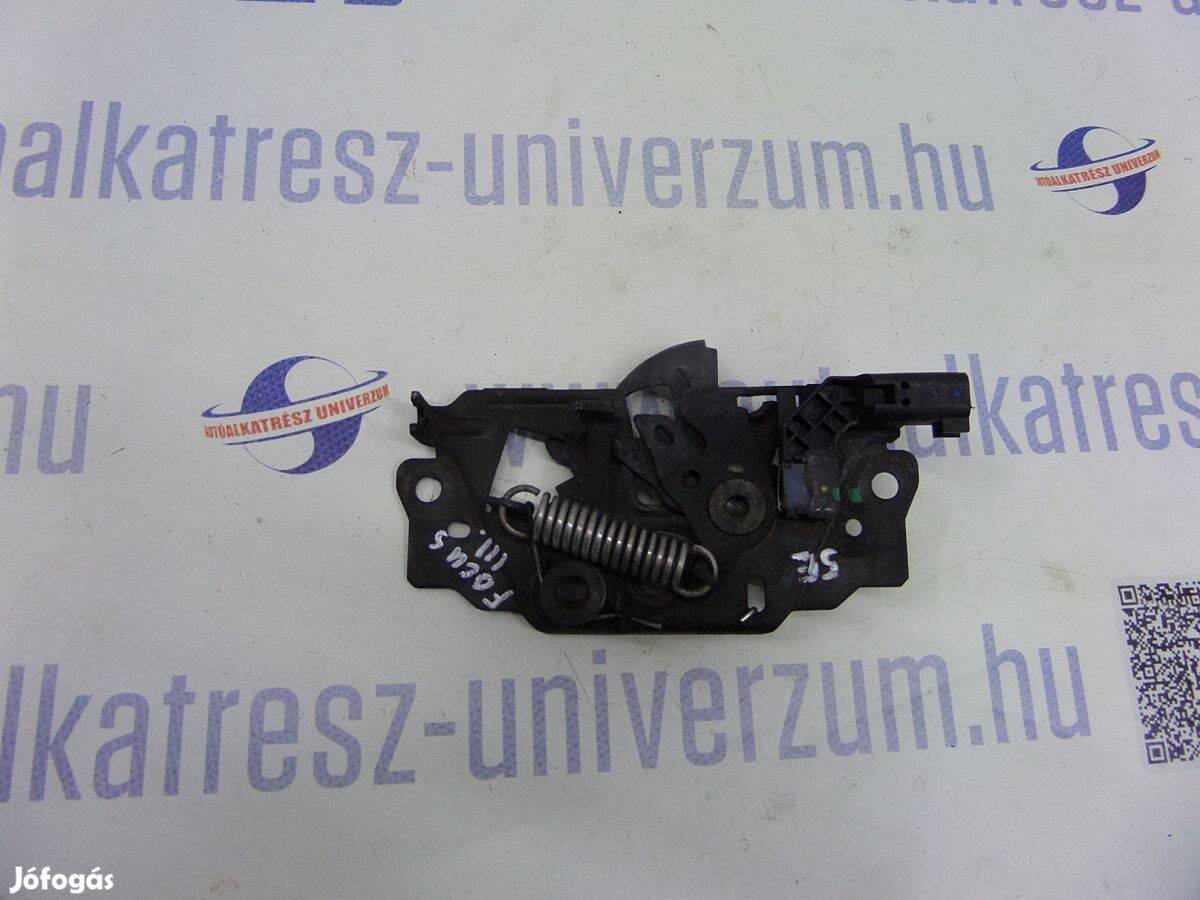 Ford Focus III MK3 Motorháztető zár, jeladóval, bontott, jó állapotú
