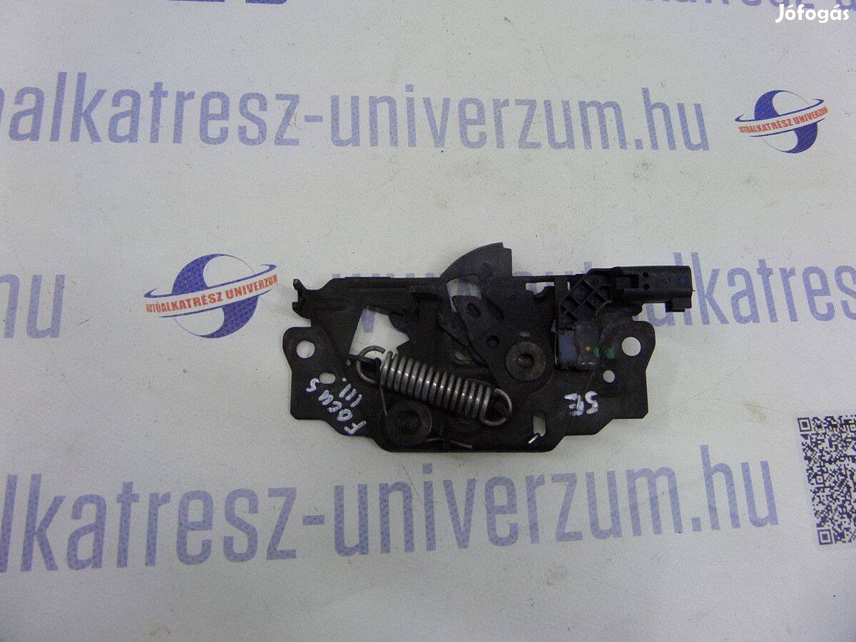 Ford Focus III MK3 Motorháztető zár, jeladóval, bontott, jó állapotú