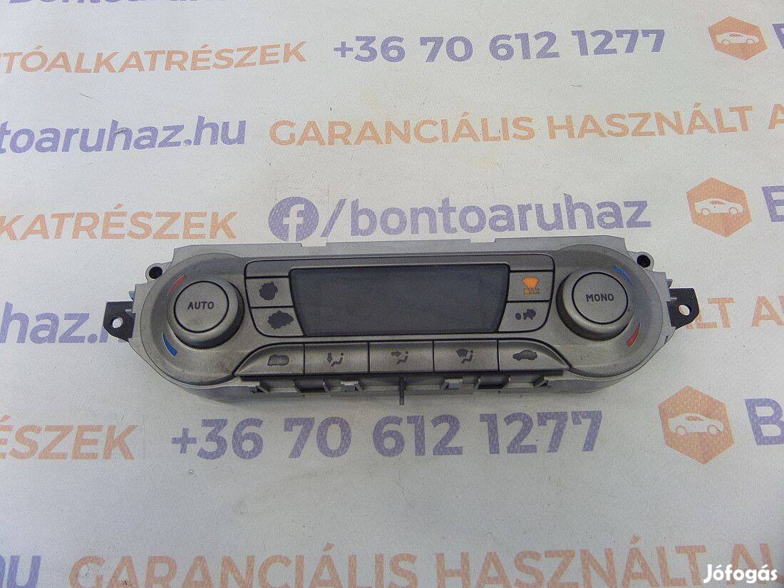 Ford Focus II MK2 2 Facelift Eladó gyári, ezüst digitális klímapanel