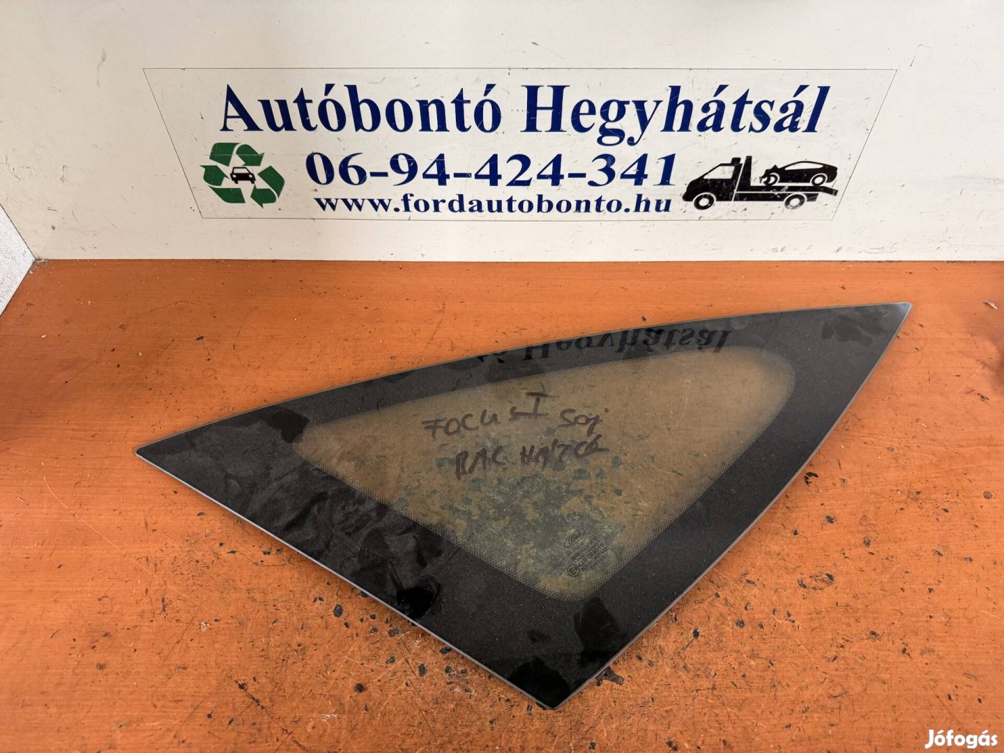Ford Focus I 5 ajtós fix üveg bal hátsó 