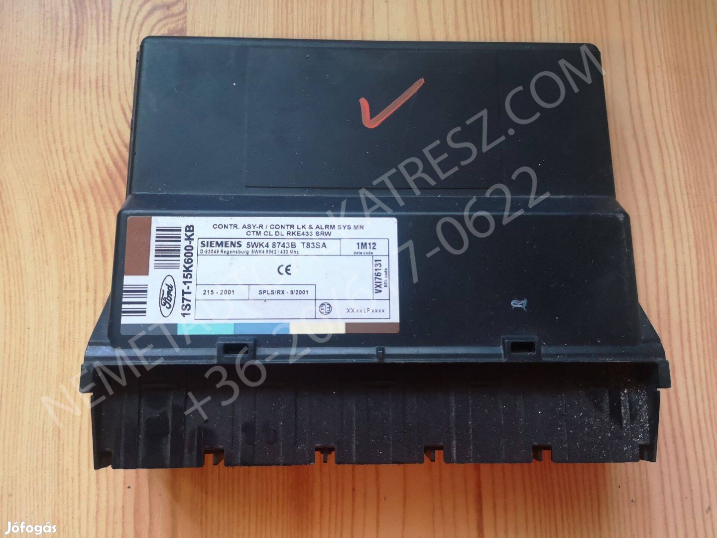 Ford Focus MK1 komfort GEM modul 1S7T-15K600-KB