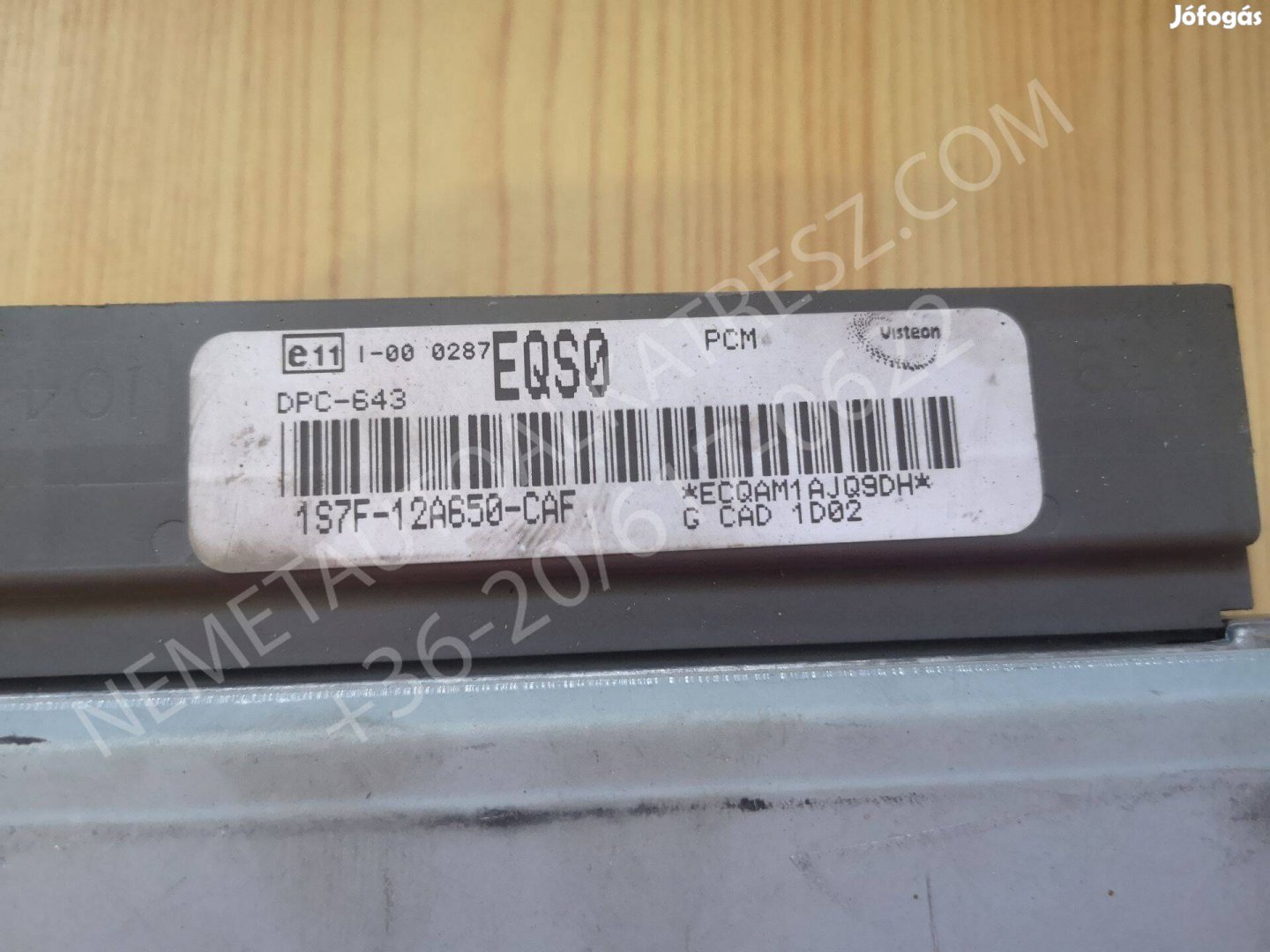 Ford Focus MK1 motorvezérlő ECU 1S7F-12A650-CAF