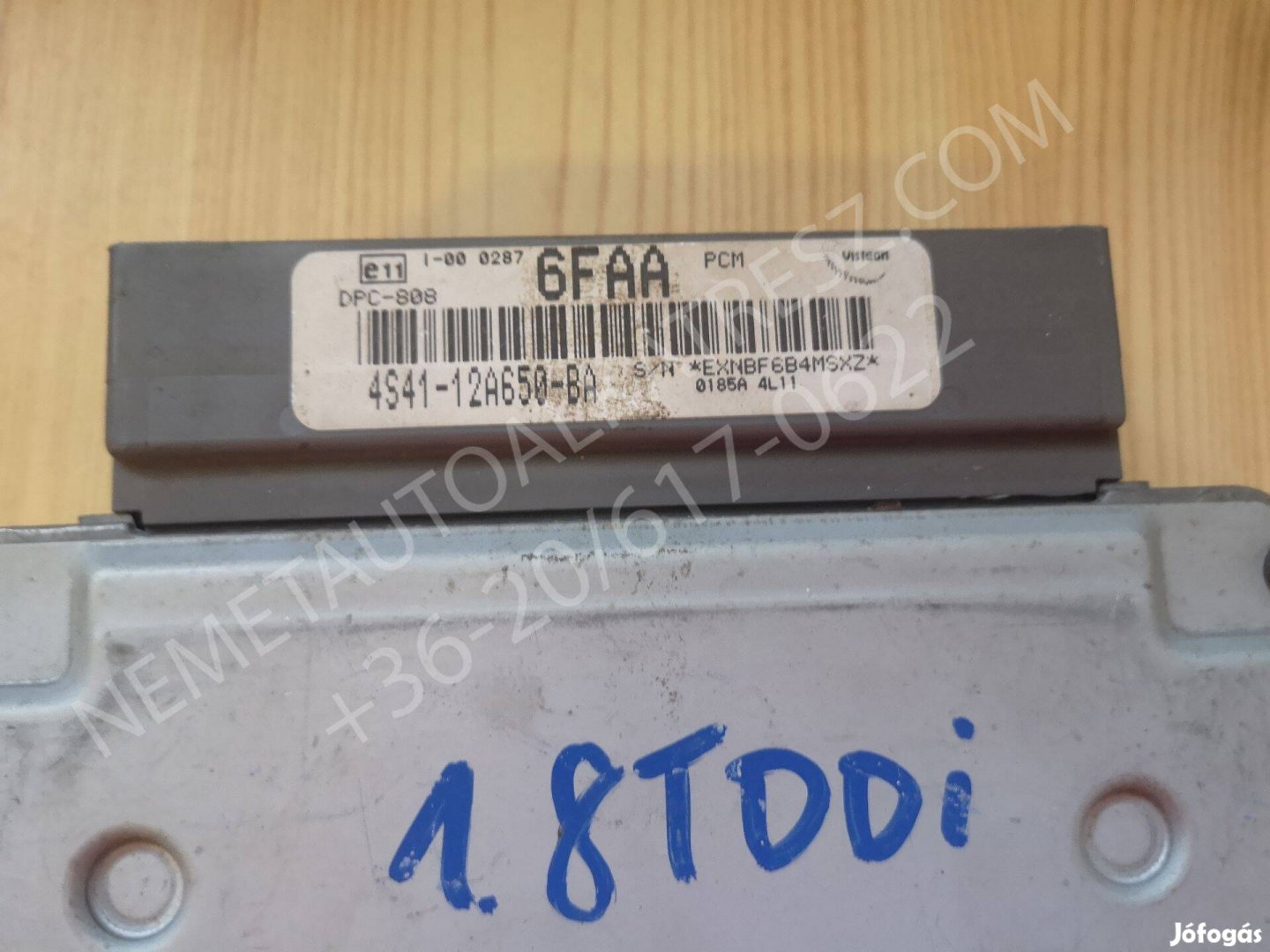 Ford Focus MK1 motorvezérlő ECU 4S41-12A650-BA