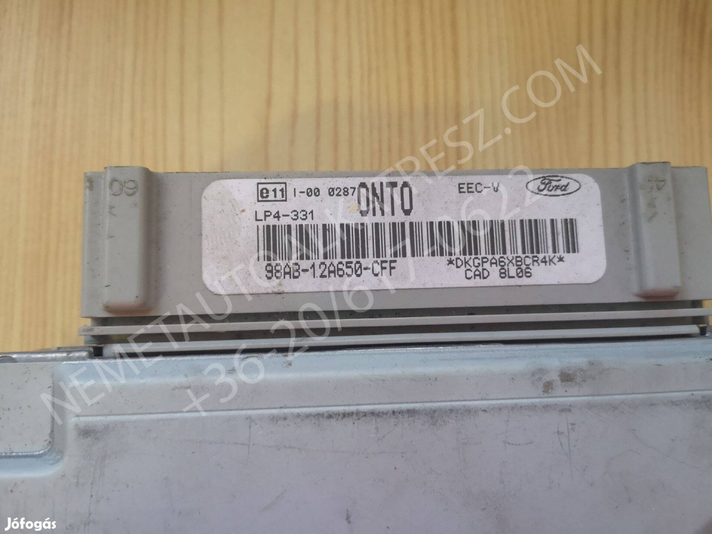 Ford Focus MK1 motorvezérlő ECU 98AB-12A650-CFF