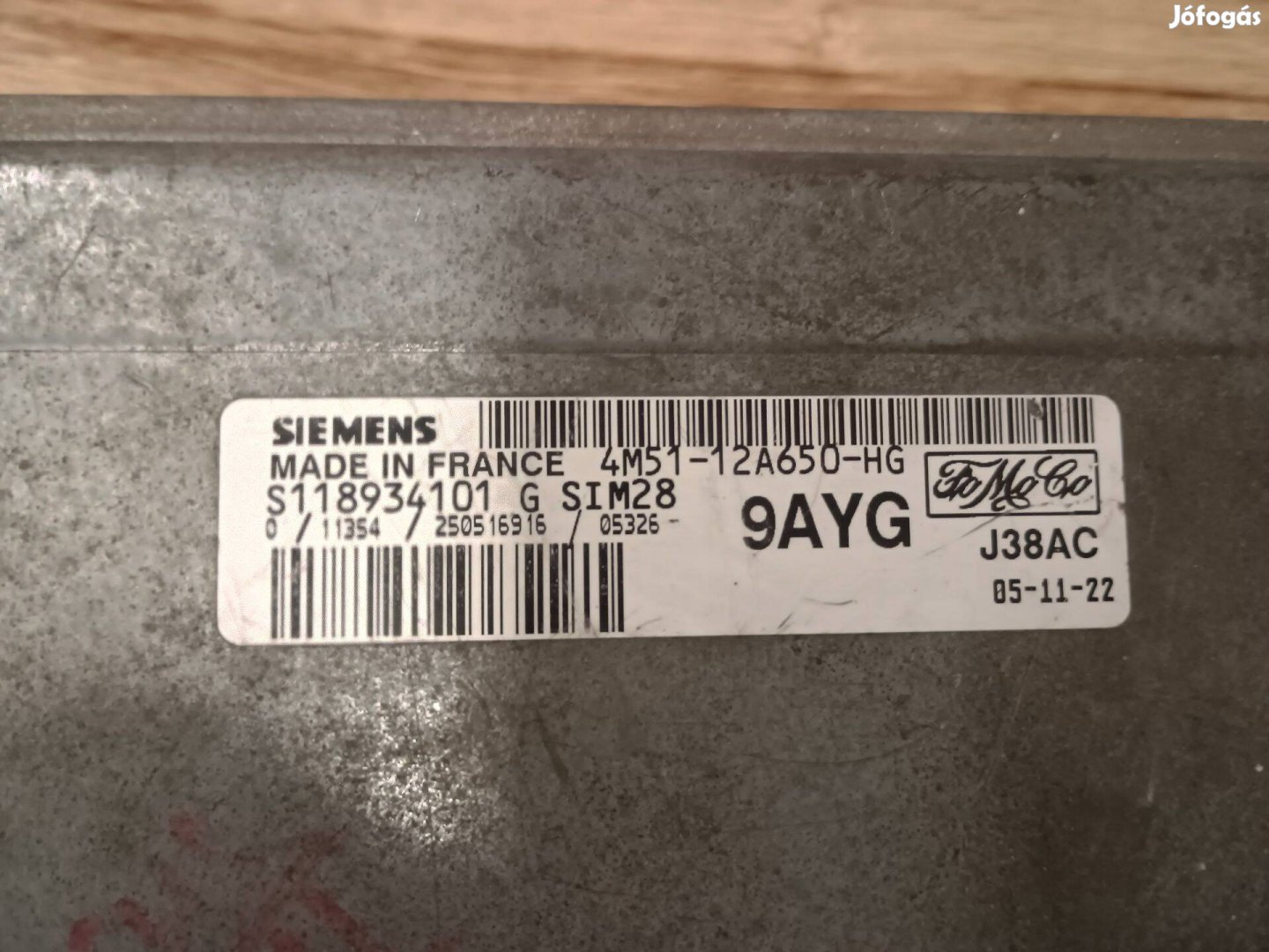 Ford Focus MK2 motorvezérlő ECU 4M51-12A650-HG