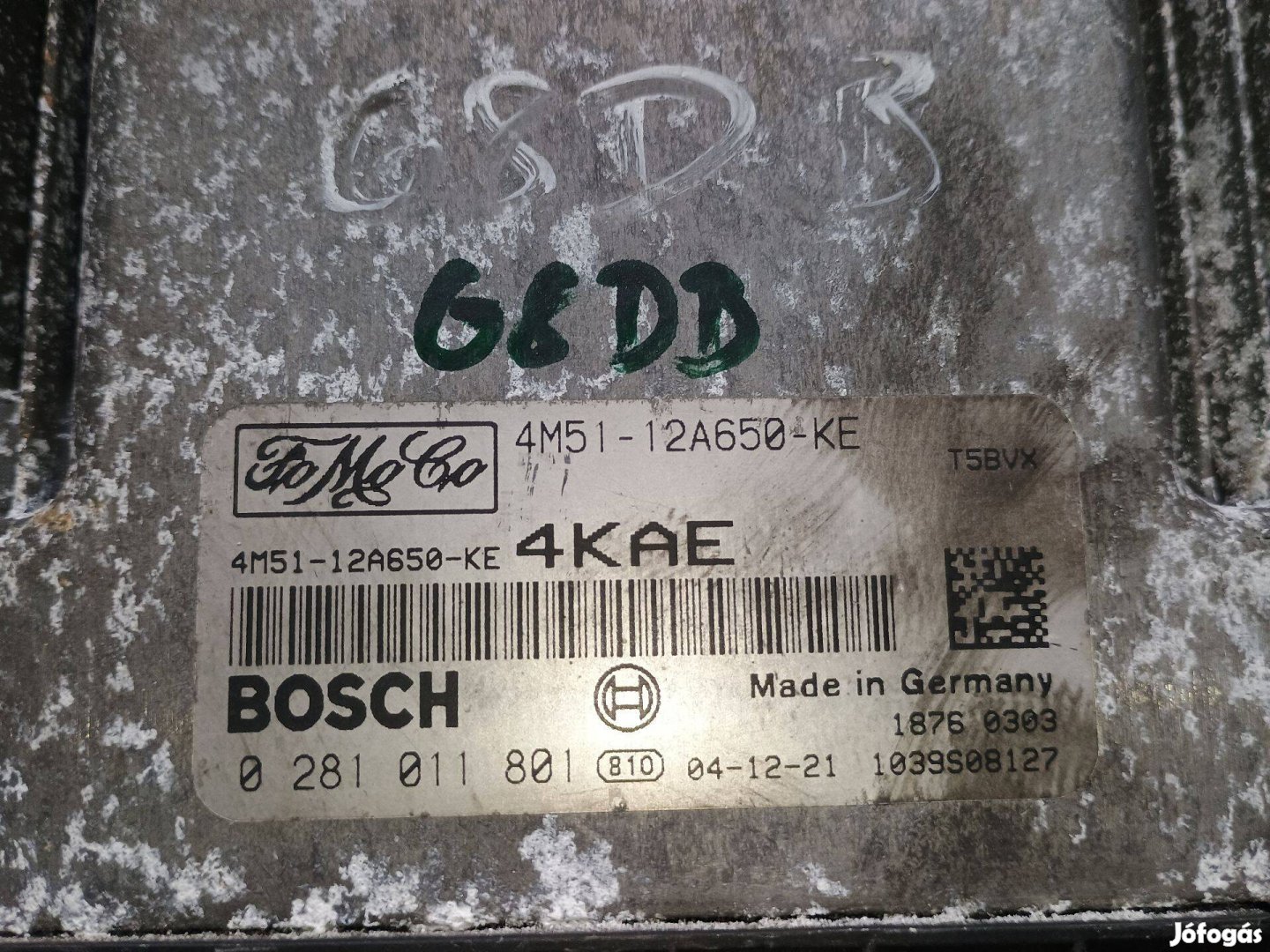Ford Focus MK2 motorvezérlő ECU 4M51-12A650-KE