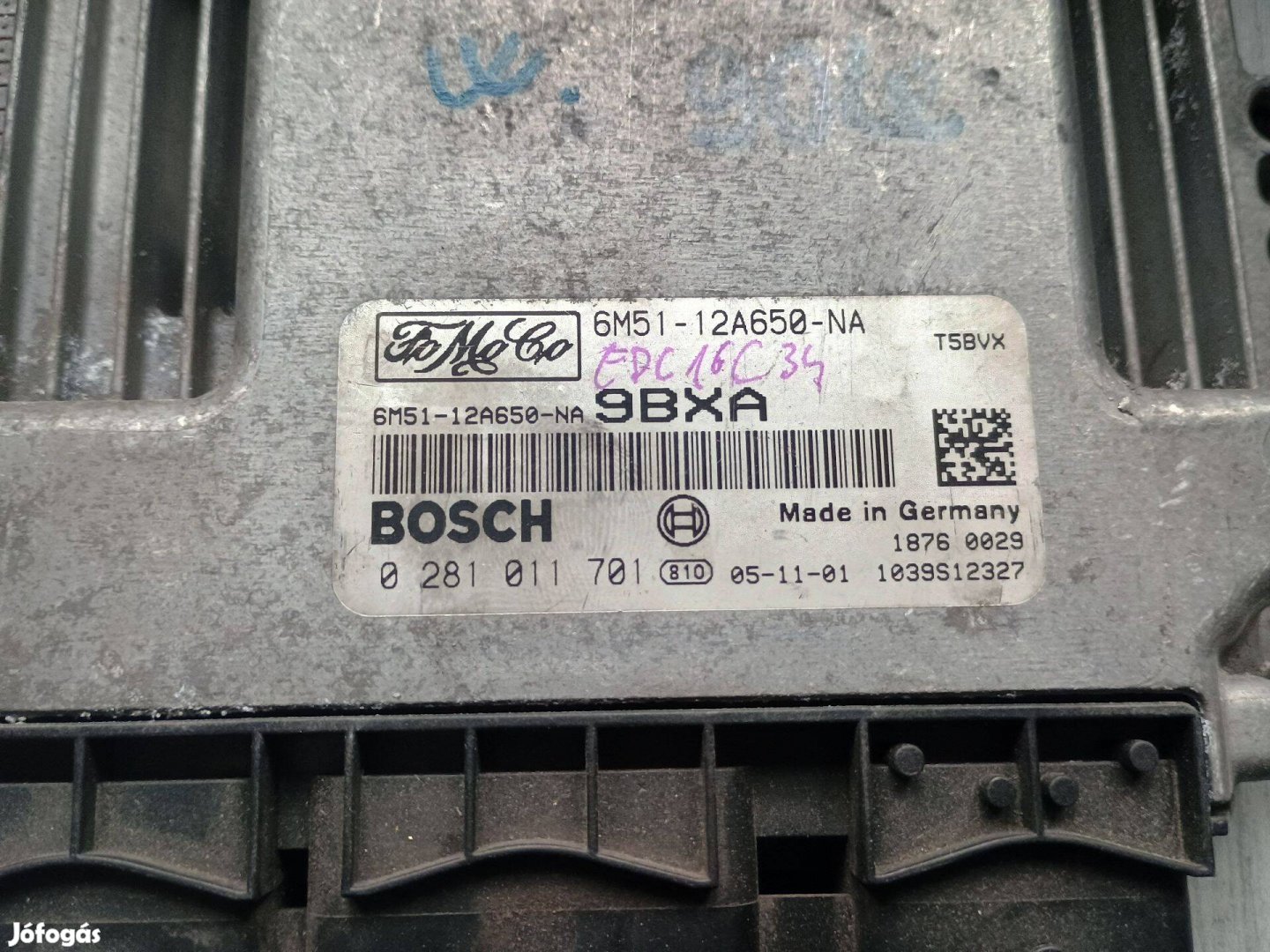 Ford Focus MK2 motorvezérlő ECU 6M51-12A650-NA