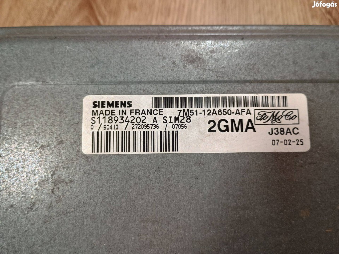 Ford Focus MK2 motorvezérlő ECU 7M51-12A650-AFA