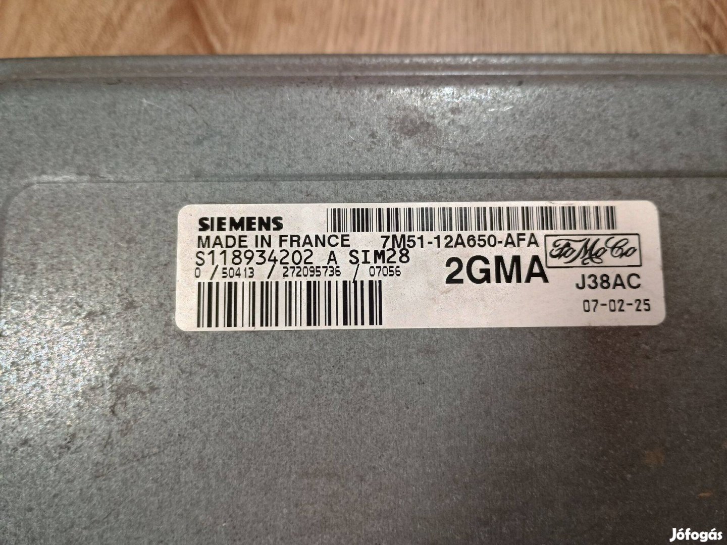 Ford Focus MK2 motorvezérlő ECU 7M51-12A650-AFA