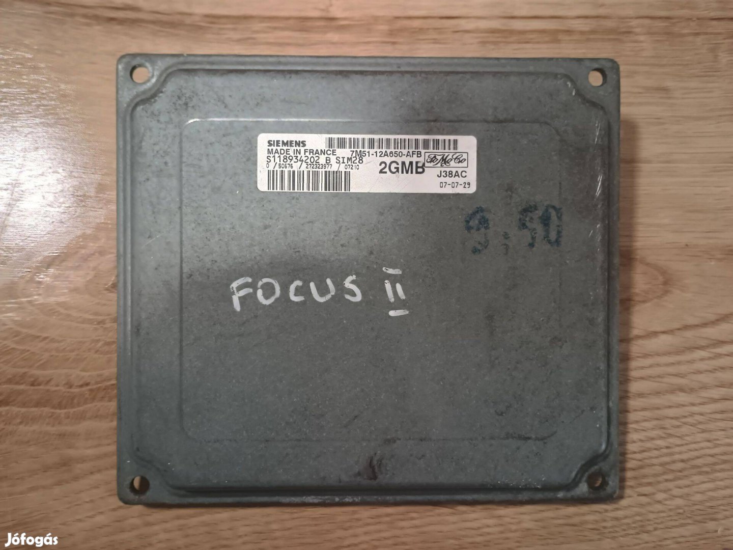 Ford Focus MK2 motorvezérlő ECU 7M51-12A650-AFB