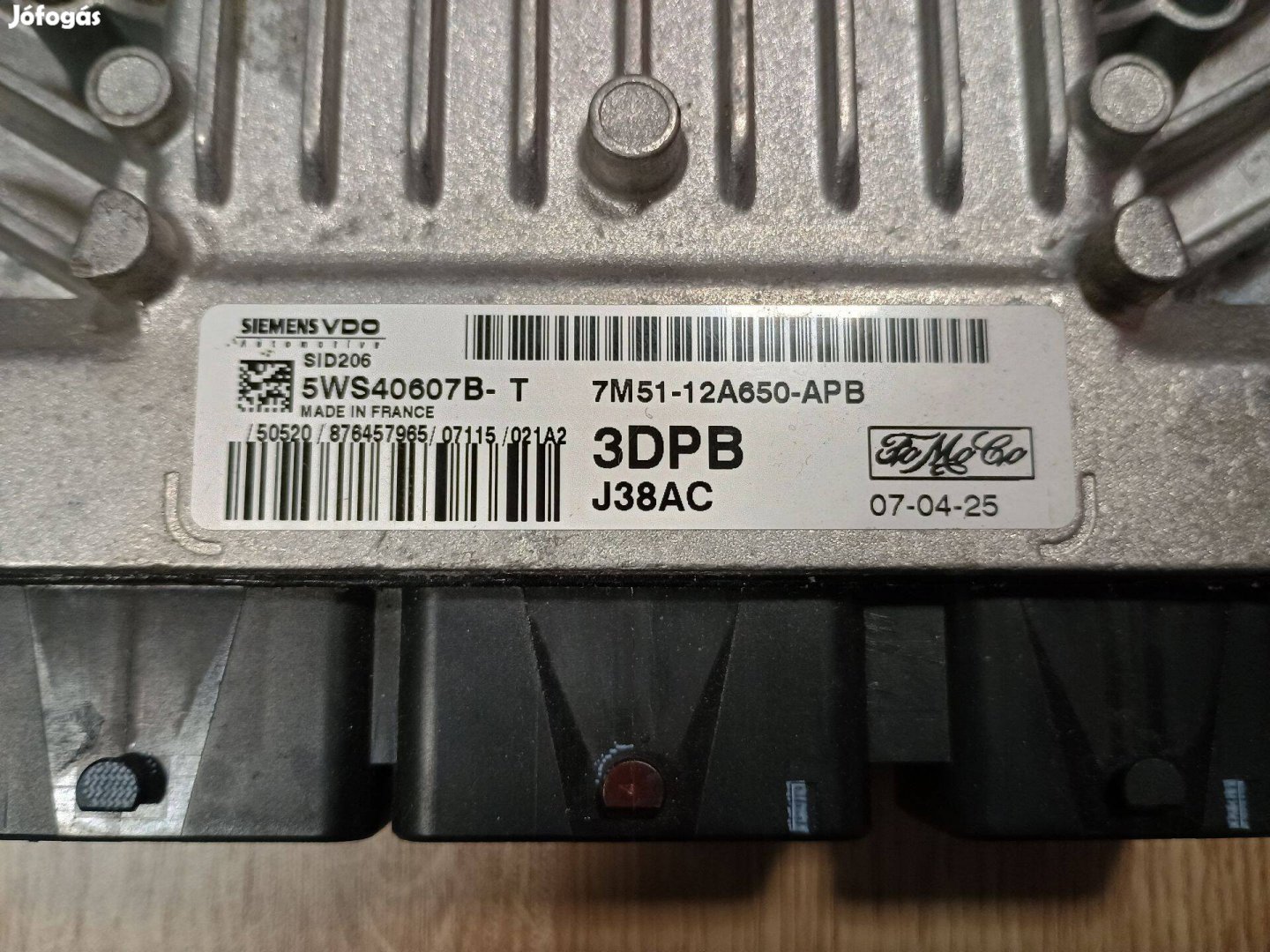 Ford Focus MK2 motorvezérlő ECU 7M51-12A650-APB