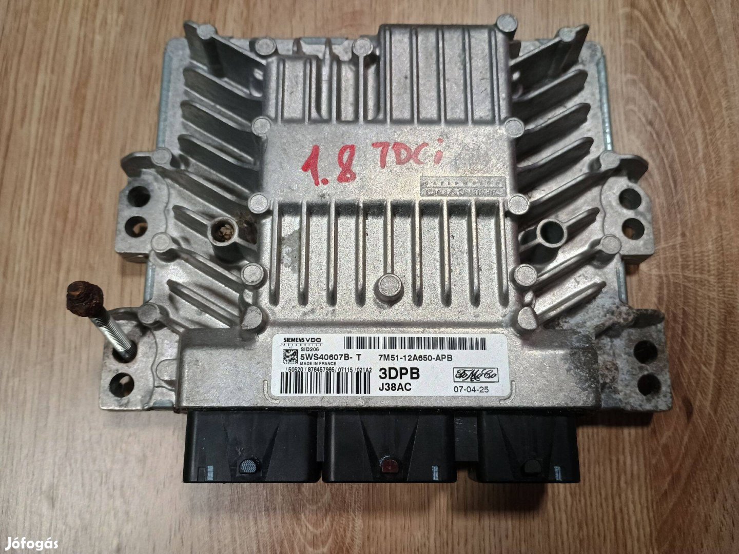 Ford Focus MK2 motorvezérlő ECU 7M51-12A650-APB