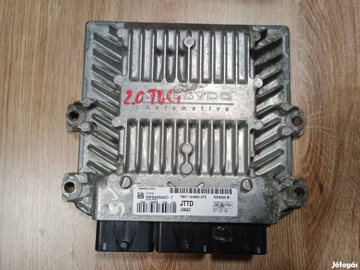 Ford Focus MK2 motorvezérlő ECU 7M51-12A650-ATD