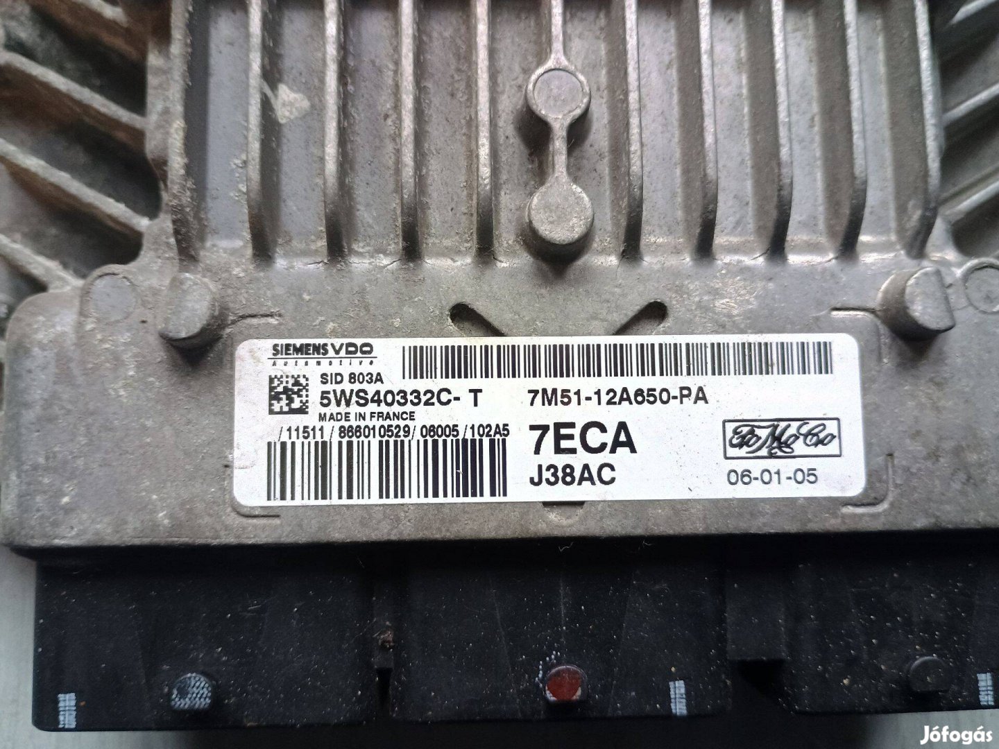 Ford Focus MK2 motorvezérlő ECU 7M51-12A650-PA