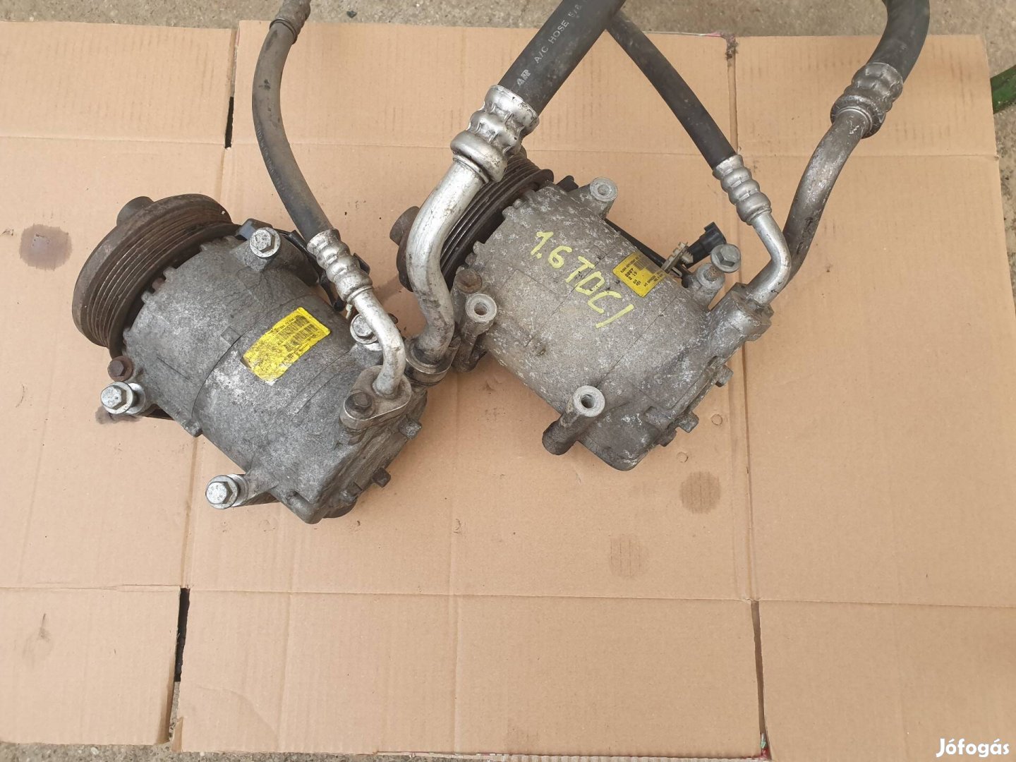 Ford Focus Mk2 1.6Tdci  klímakompresszor.