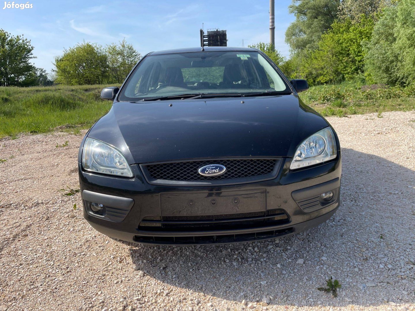 Ford Focus Mk2 fekete 1.6 benzin 2007-es ferdehátú bontott alkatrészei