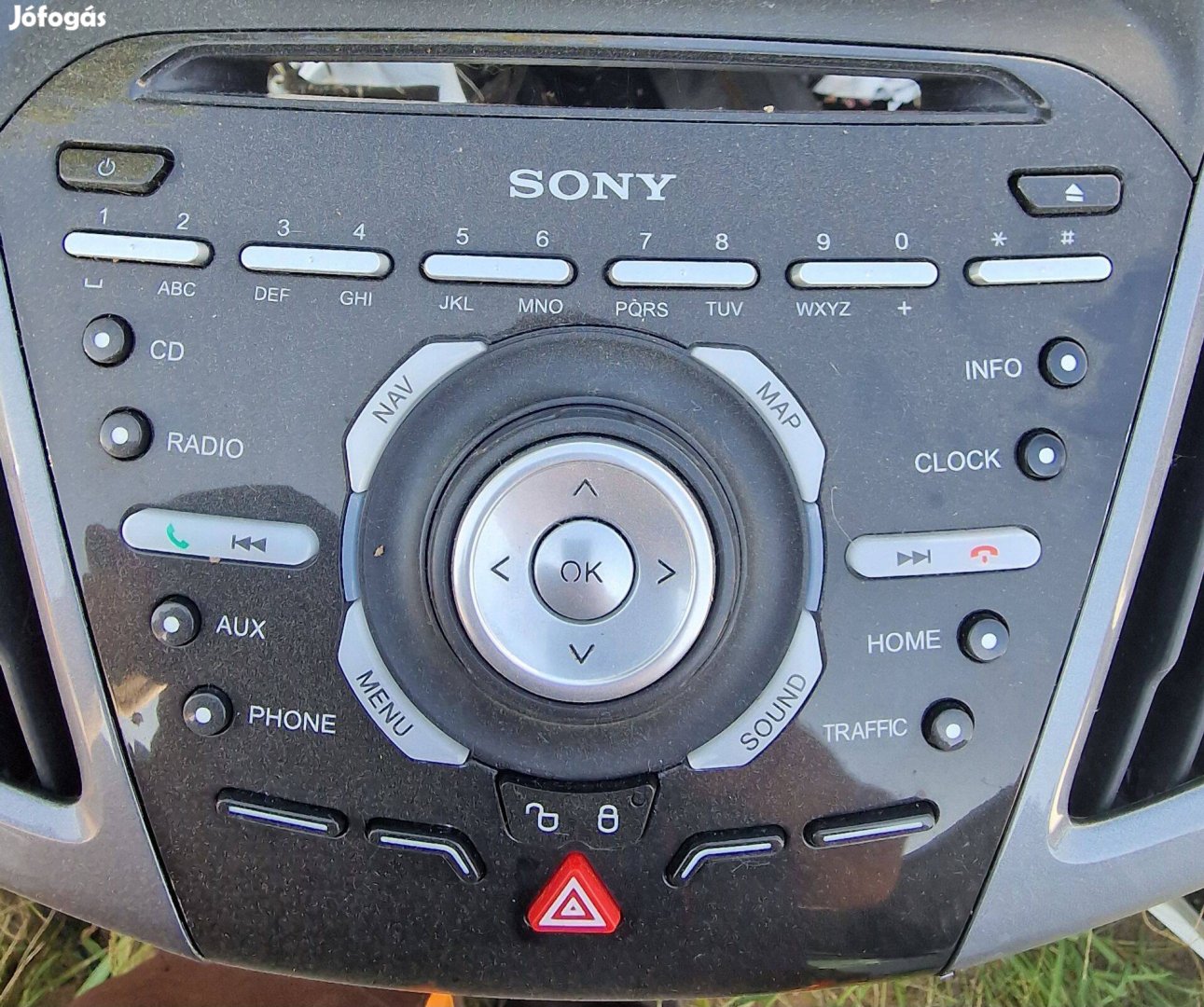 Ford Focus Mk3 Radio vezérlőpanel