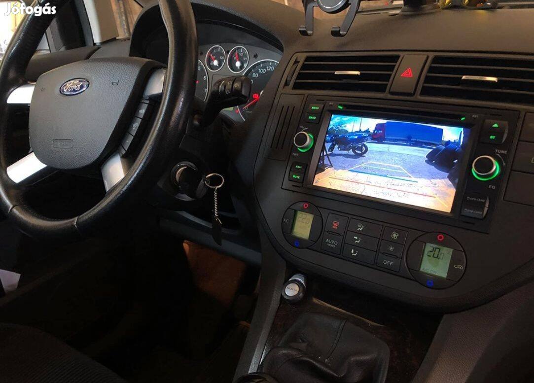 Ford Focus Mondeo Galaxy Transit Multimédia GPS Rádió Tolatókamerával