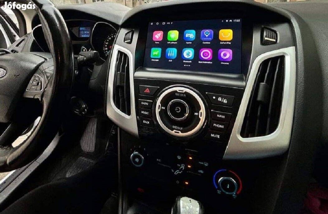 Ford Focus Rádió Android Kijelző Multimédia Rádió Navigáció Carplay