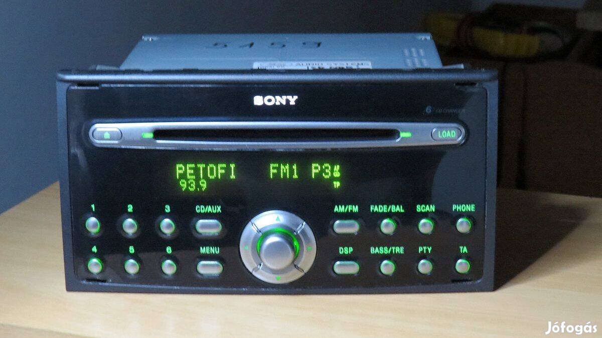 Ford Focus Sony gyári cd rádió autórádió fejegység