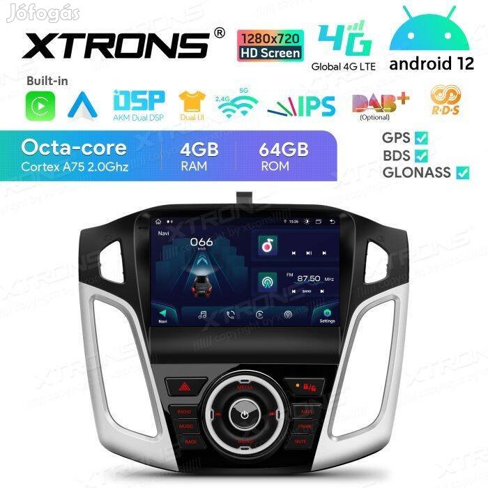 Ford Focus (2012-2017) 9" 4GB Android multimédia GPS WIFI Bluetooth