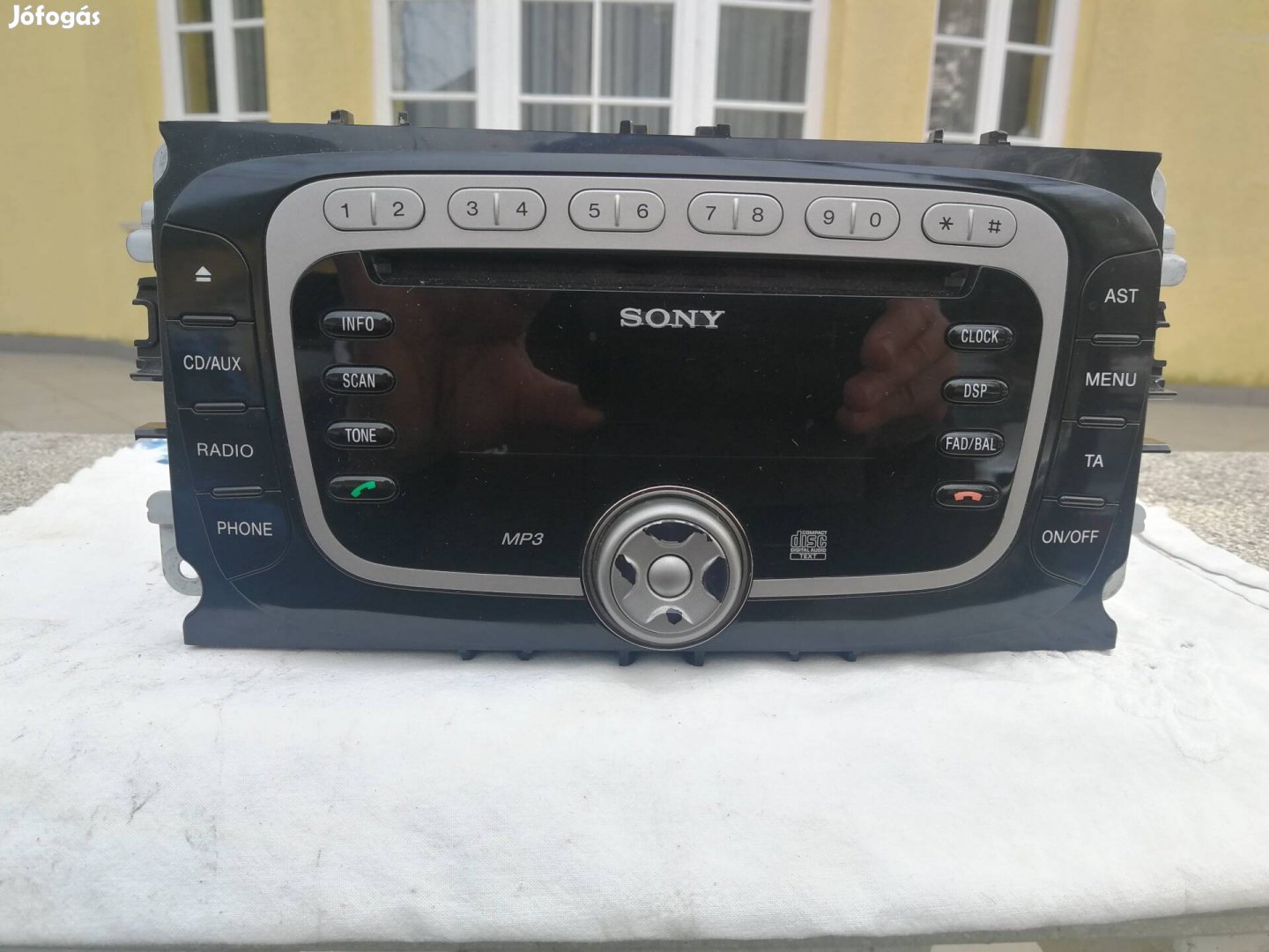 Ford Focus, C-Max gyári Sony rádió cd 2007-töl