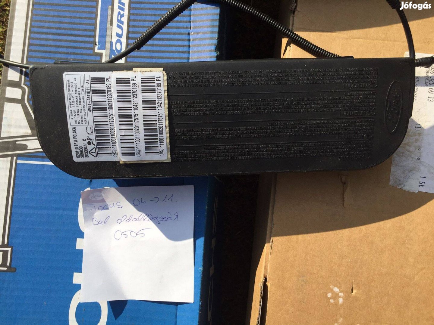 Ford Focus bal oldalzsák légzsák (2004-2011)