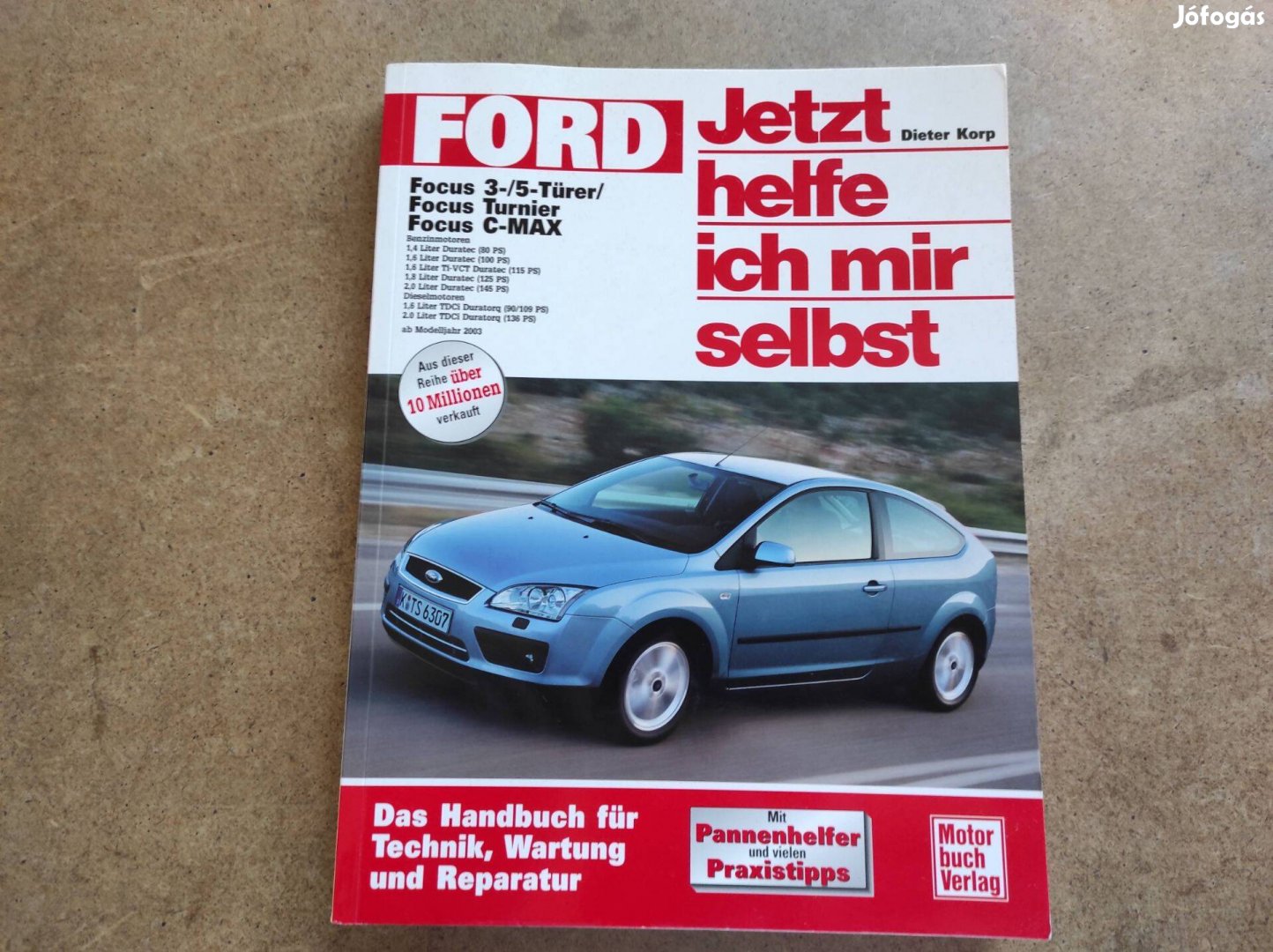 Ford Focus és C-Max javítási karbantartási könyv