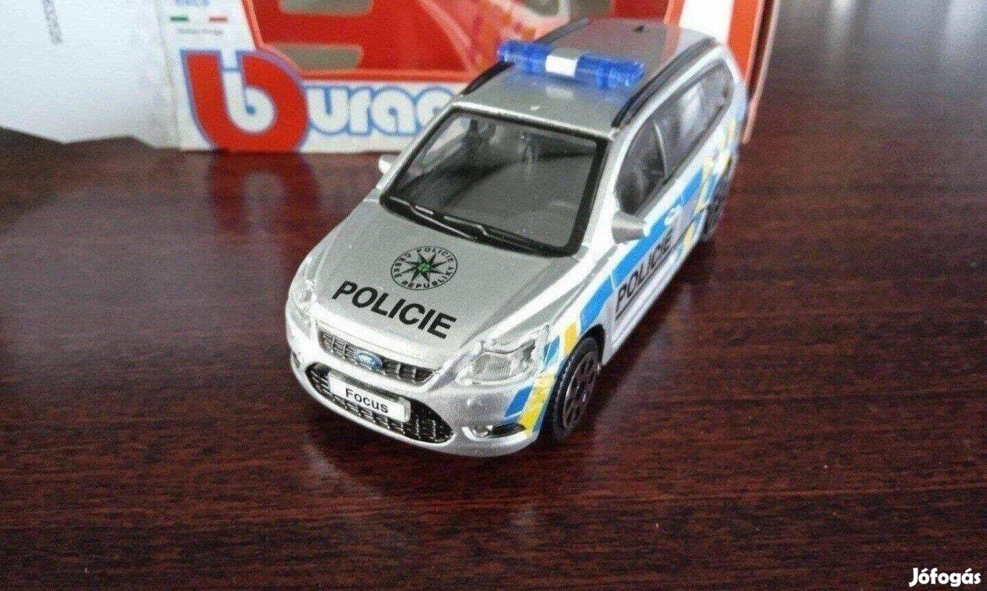 Ford Focus kombi Cseh police kisauto modell 1/43 Eladó