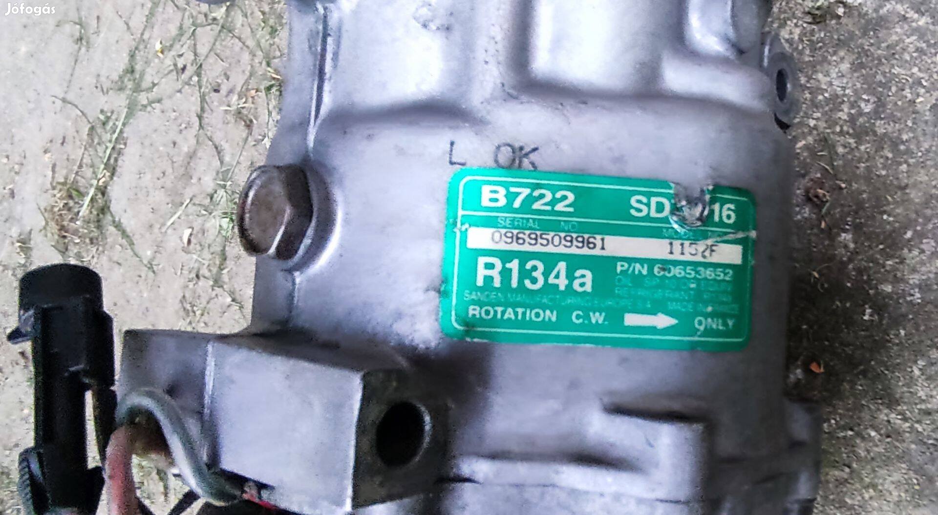 Ford Focus mk1 1.6 benzin klíma kompresszor