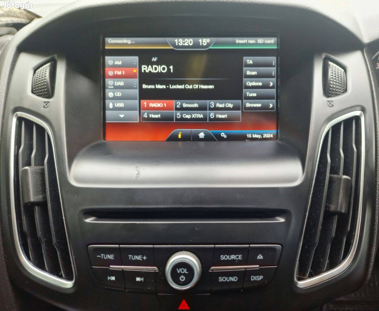 Ford Focus mk3 Sync 2 Navigáció eladó!