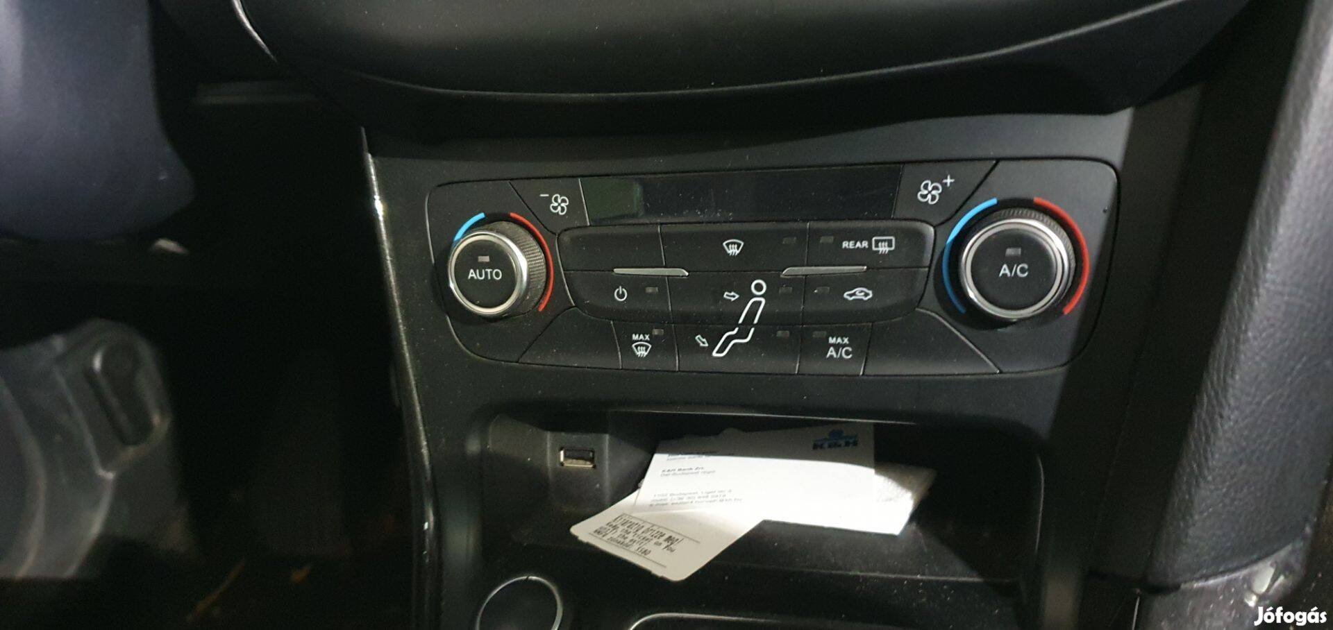 Ford Focus mk3 facelift klíma panel fűtés panel