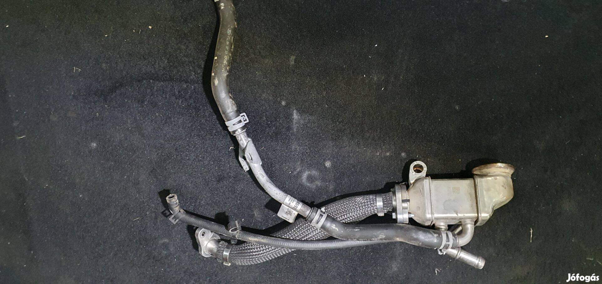 Ford Focus mk4 1.5tdci egr hűtő kipufogó oldal