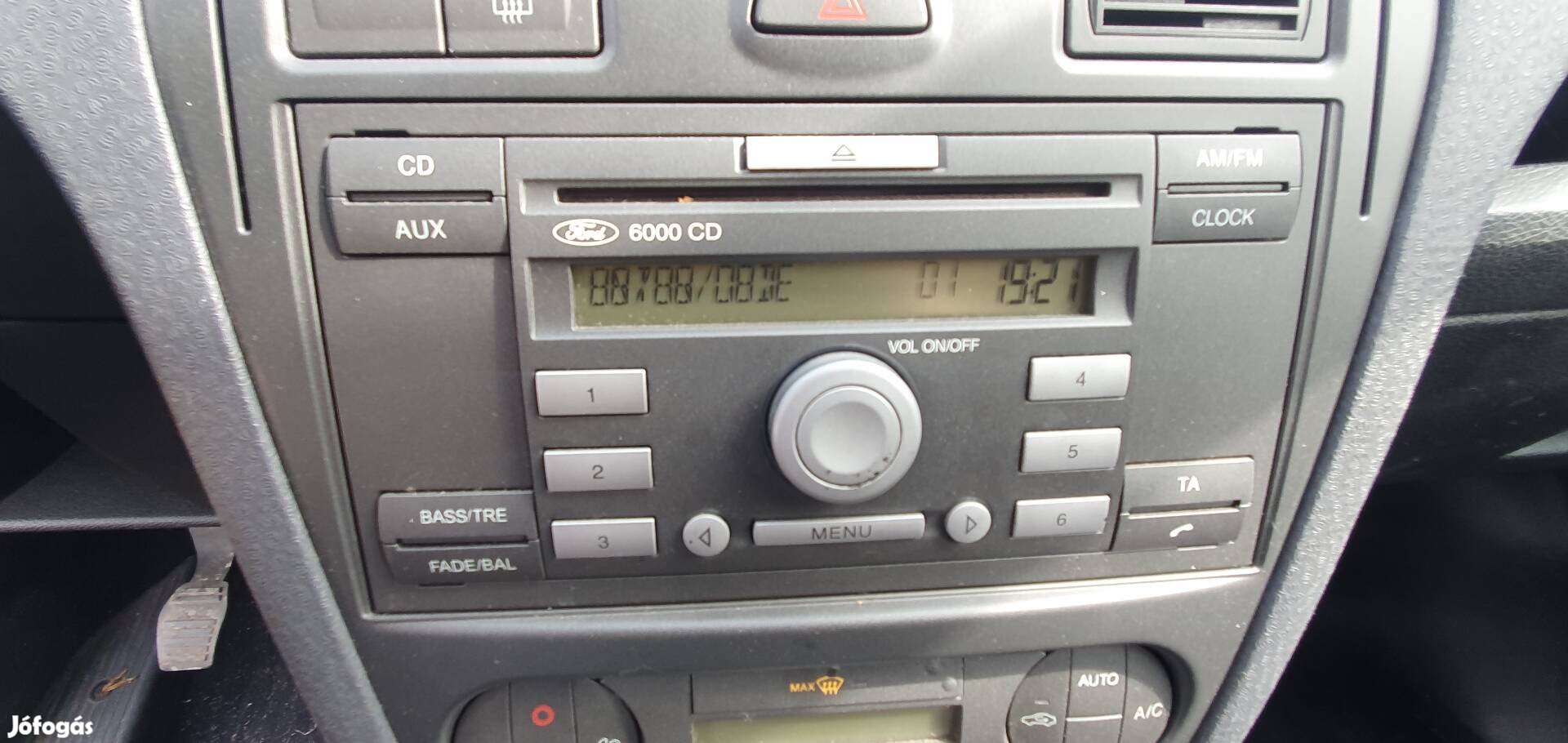 Ford Fusion 6000 cd gyári rádio
