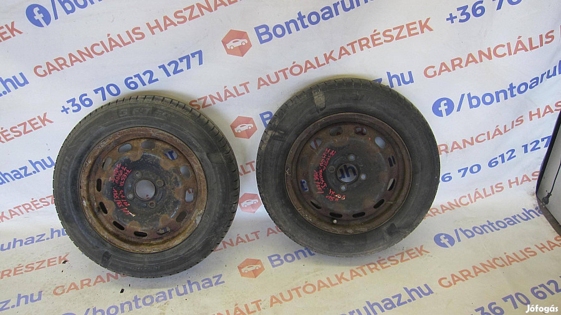 Ford Fusion Eladó 4x108 15 col felni gumi kerék 185/65R15
