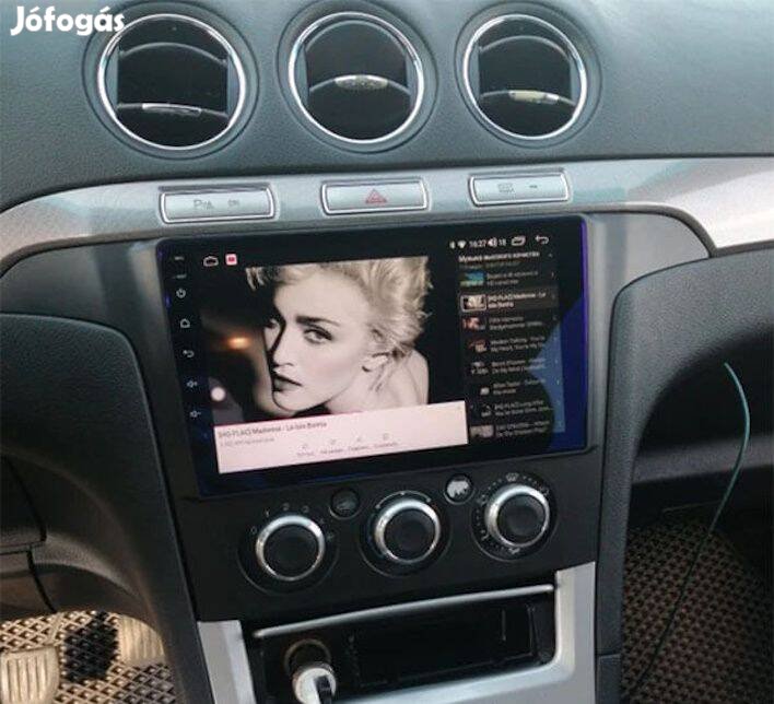 Ford Galaxy Carplay Multimédia GPS Rádió Tolatókamerával