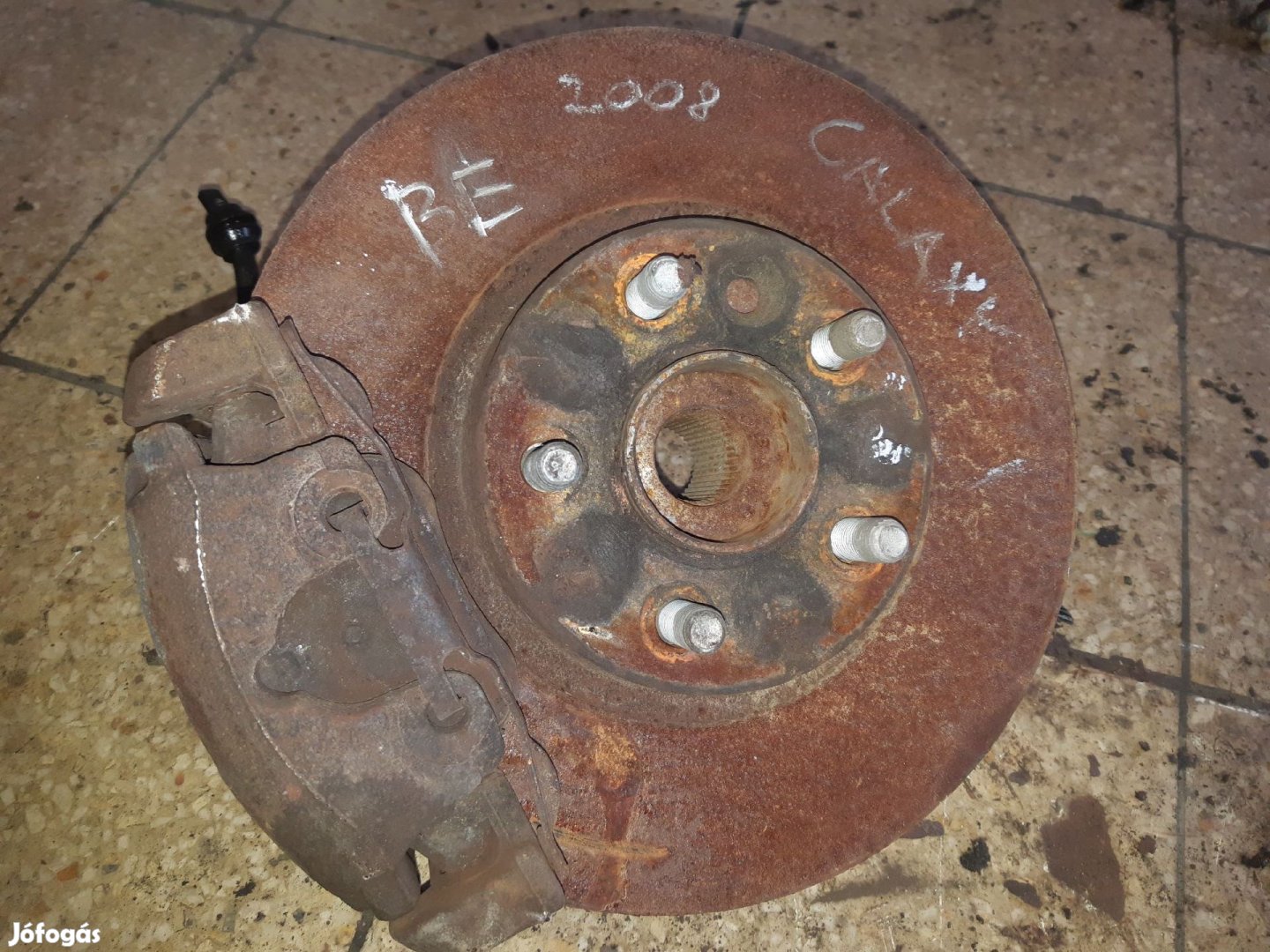 Ford Galaxy III Bal Első Csonkállvány Kerékaggyal Féknyereg