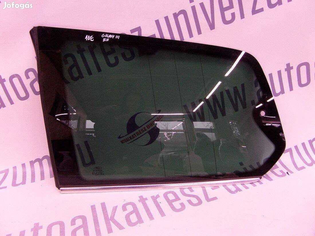 Ford Galaxy III MK3 Bal hátsó ablak üveg, bontott, gyári