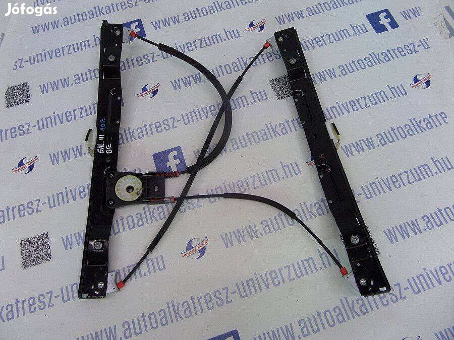 Ford Galaxy III MK3 Eladó bontottbal első ablakemelő szerkezet,, Galax