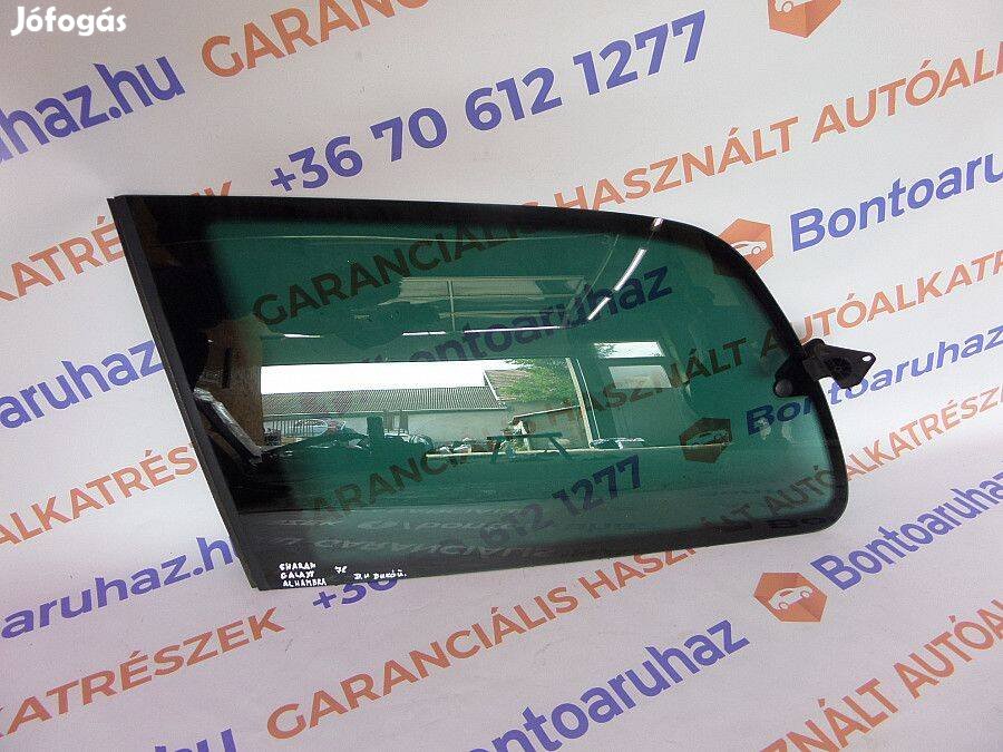 Ford Galaxy II MK2 Eladó bontott gyári bal hátsó bukóüveg, sötétített