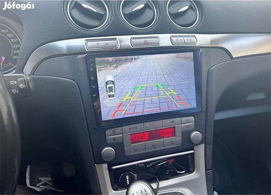Ford Galaxy Multimédia Carplay Android Rádió GPS Tolatókamerával